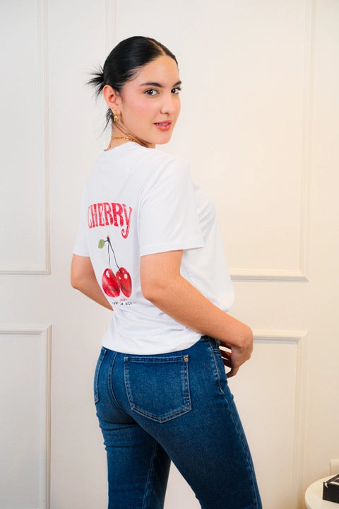 CAMISETA OVERSIZE CHERRY