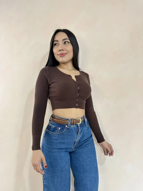 JEAN WIDE LEG RIGIDO